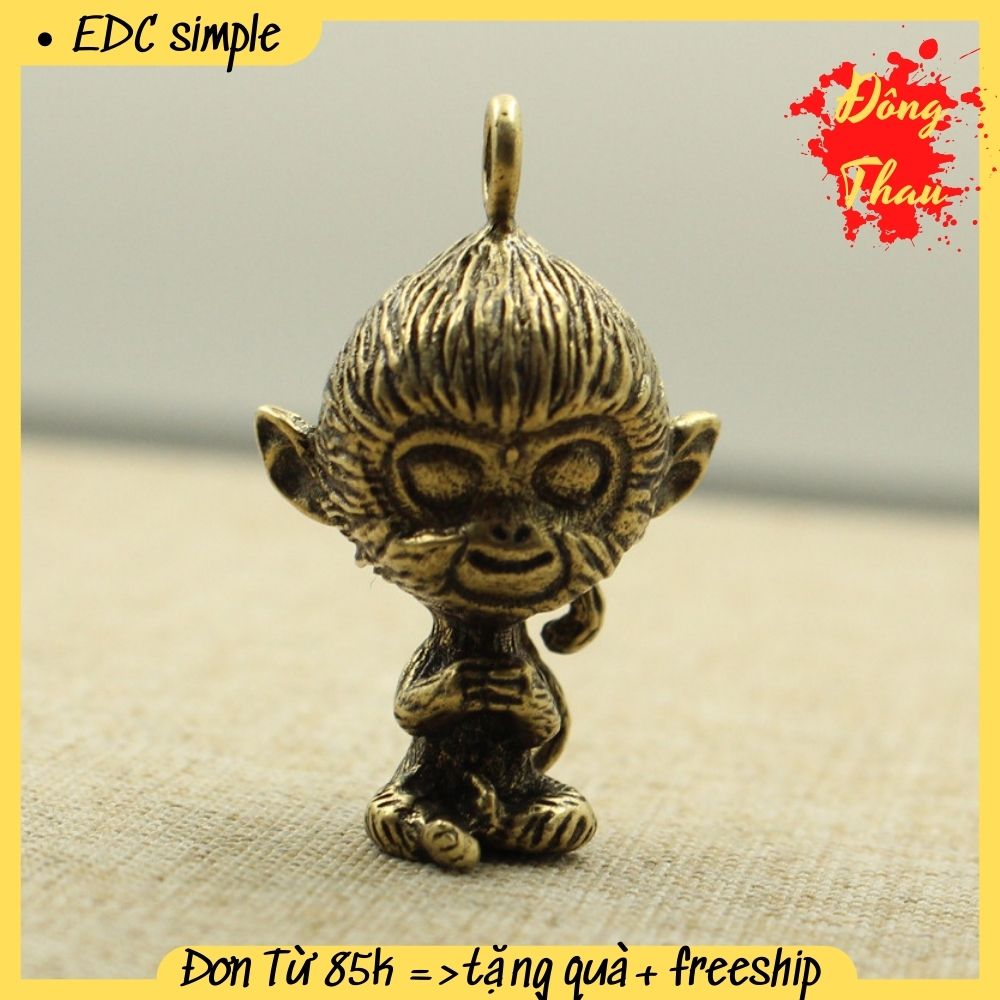 Móc khoá đồng phong thuỷ tuổi con khỉ