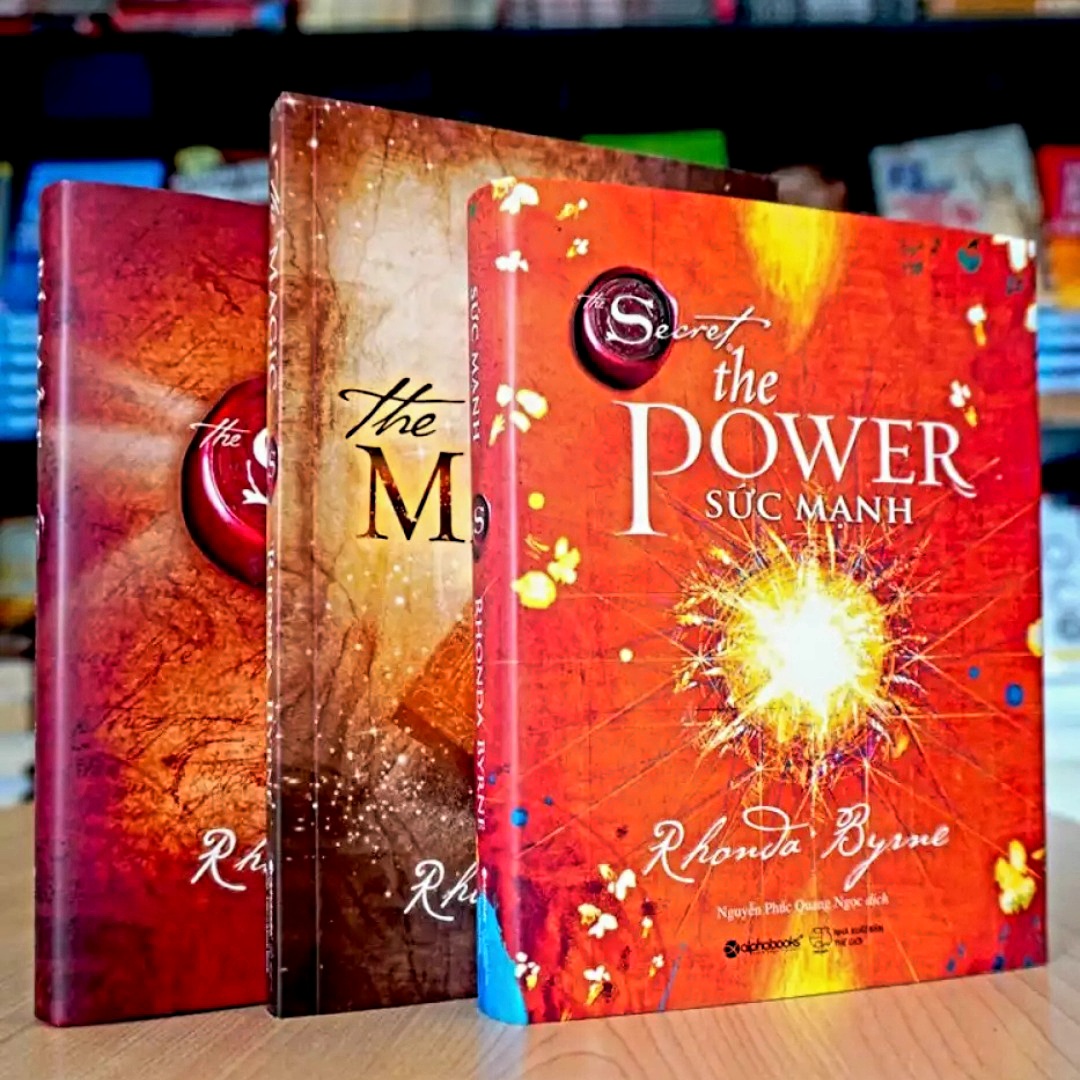 Combo bộ sách kinh tế hay bí mật secret + the magic phép màu + secret the power sức mạnh
