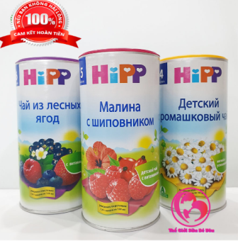Trà Hipp hoa quả Nga đủ vị cho bé từ 4 tháng, hộp 200g