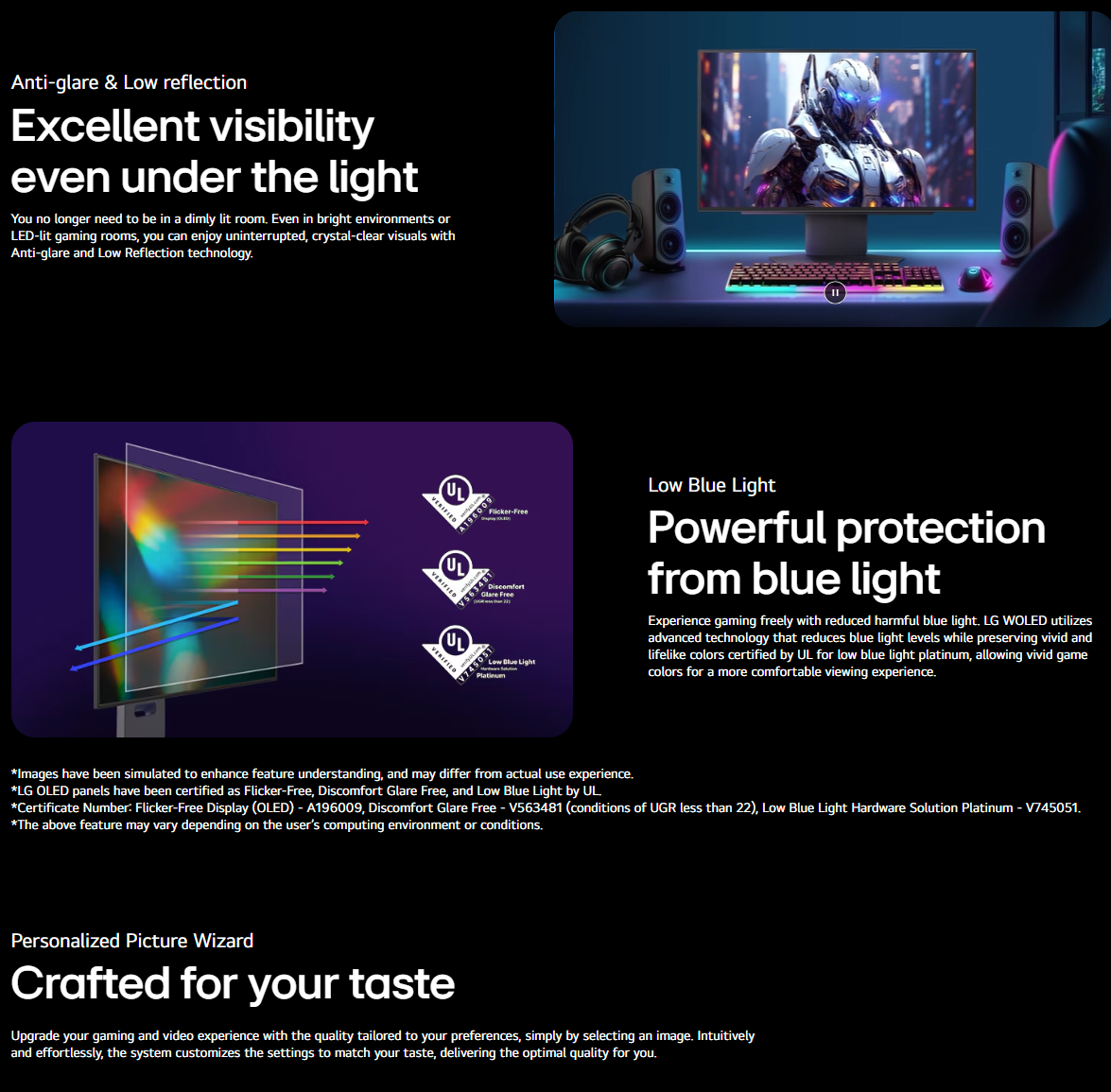 LG UltraGear 27GX790A | 27" QHD | OLED | 0.03ms (GtG) | 480Hz | NVIDIA G-SYNC | Gaming Monitor (27GX790A-B) · v2