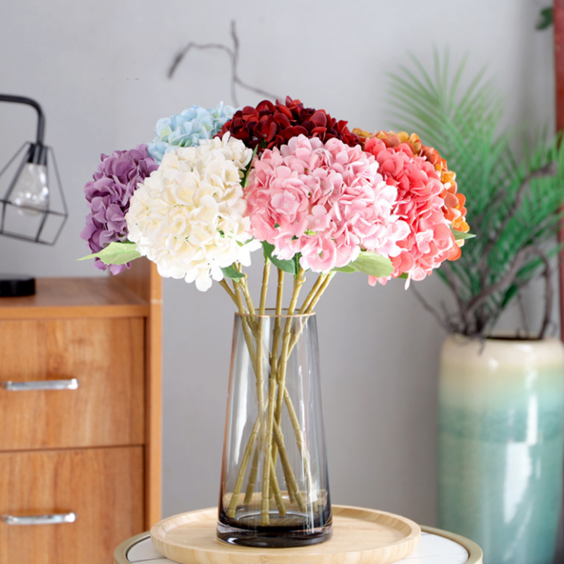 Hoa giả- hoa cẩm tú cầu cao cấp 45cm decor nhà cửa, trang trí studo chụp ảnh