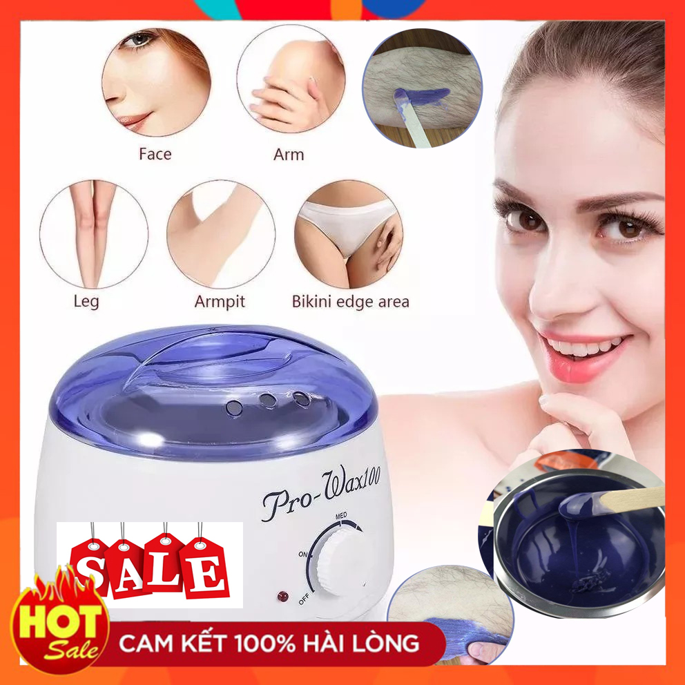 Nồi đun sáp wax Carnafen Pro-wax100 - Nồi nấu sáp wax lông - Sáp wax lông tay ,lông chân , lông nách,...