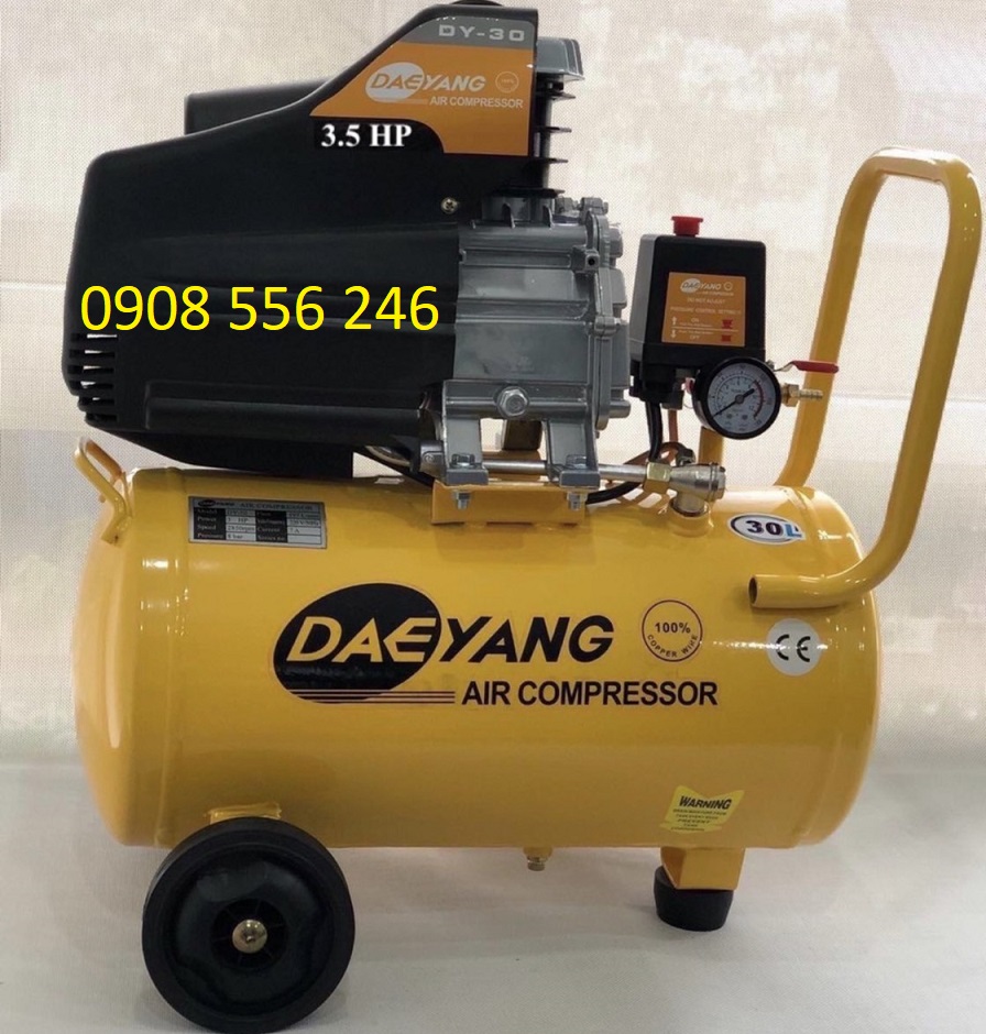 Máy nén khí có dầu 3,5 hp Daeyang dây đồng