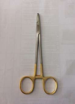 Kìm mang kim- kìm kẹp kim chuôi vàng 12cm