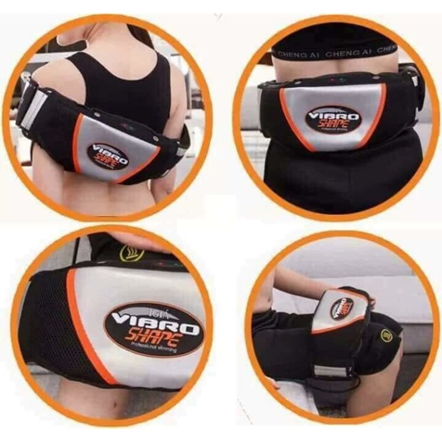 Đai Massage rung nóng hồng ngoại Vibro Shape, Máy massage Bụng Vibro, Đai Massage Bụng Hàn Quốc Máy Massage Nóng Và Rung Tan Mỡ Bụng Vibro