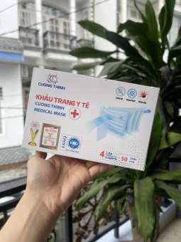 HCM [HỘP 50 CÁI] Khẩu Trang Y Tế 4 Lớp, Có Đủ Màu Cho Bạn Lựa Chọn
