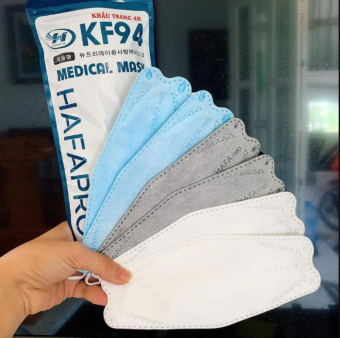 Thùng khẩu trang y tế HAFAPRO KF94 (300 cái)