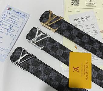 Thắt lưng nam LV khóa kim loại nguyên khối siêu bền đẹp - KENT SHOP