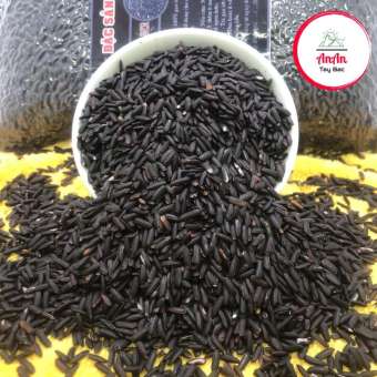 Gạo Lứt đen Điện Biên (bao Gạo tím than) loại đặc biệt thơm, ngon, dẻo - AnAn đặc sản Tây Bắc