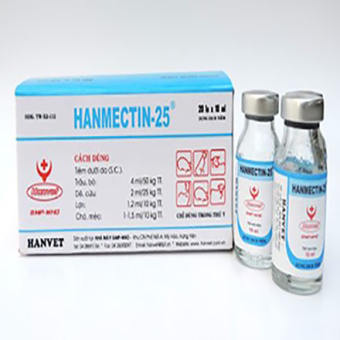 (1 lọ và 5 lọ 10ml) HANMECTIN - Thuốc chích trị ve chó, tiêm trị ghẻ chó mèo