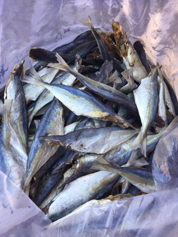 1kg cá nục khô vị hơi mặn