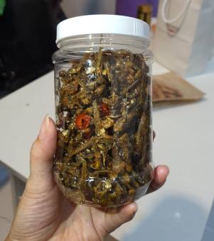 Cá cơm chiên tỏi thơm giòn nhà Mid 200gr