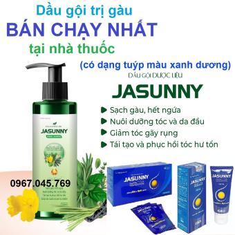 Dầu gội dược liệu JASUNNY (220ml, 50ml, 50 gói) mẫu mới