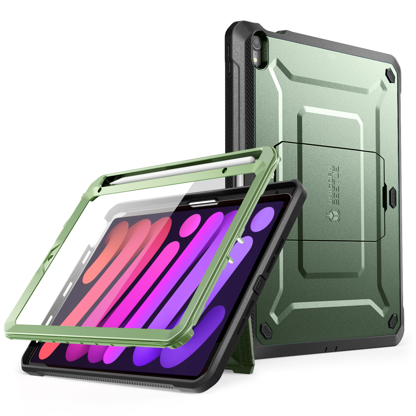 SUPCASE Ốp Lưng Cho iPad Mini Thế Hệ Thứ 6 8.3 "(2021) Ốp Lưng Bảo Vệ Có Chân Chống Gồ Ghề Toàn Thân UB Pro Có Bảo Vệ Màn Hình Tích Hợp
