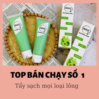 KEM TẨY TRIỆT LÔNG DỨT ĐIỂM- IWAX sạch bay lông  toàn BODY. Sản phẩm ưa chuộng số 1 + tặng kèm thìa và khăn tẩy lông- MH MART