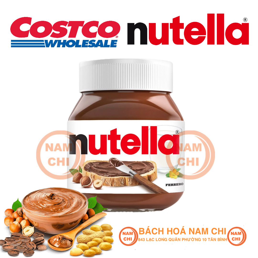 Bơ phết nutella hạt phỉ hũ 350g thơm ngon béo ngậy dinh dưỡng cho bữa sáng - phần lan