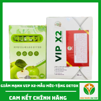 Giảm cân Tiến Hạnh vip x2 tặng kèm detox KHÓA CÂN