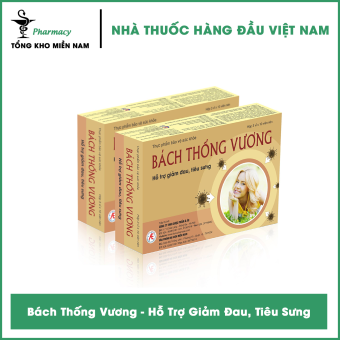 Bách Thống Vương Hộp 30 Viên - Hỗ Trợ Giảm Đau Tiêu Sưng