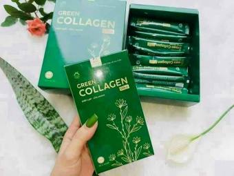 Diệp lục collagent gold hộp 30 gói