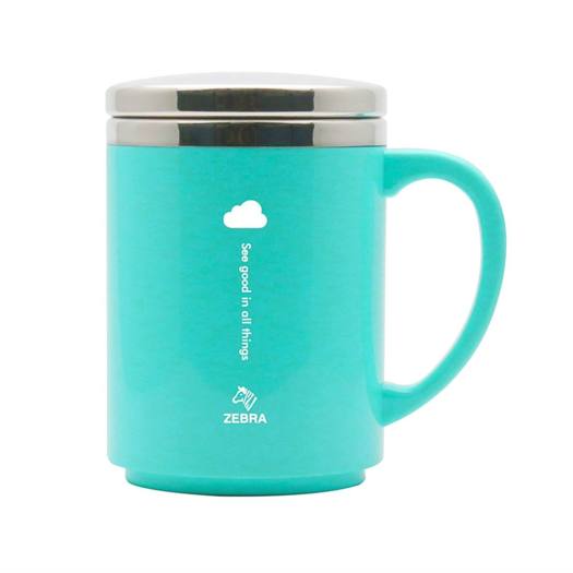 Ca cách nhiệt có nắp Zebra - 350ml - 112051 Thái Lan