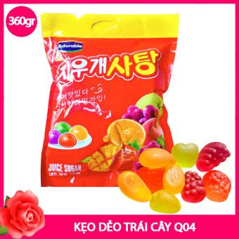 KẸO DẺO TRÁI CÂY HÀN QUỐC ADORABLE 360g