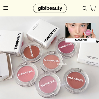 Má hồng NAMING Fluffy Powder Blush