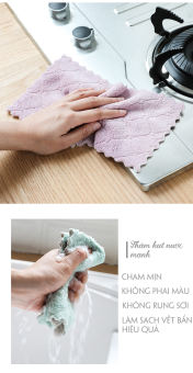 Khăn Lau Đa Năng Siêu Thấm Nước 2 Lớp