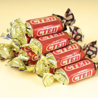 KẸO CTEN ĐỎ NGA SOCOLA HẠNH NHÂN GÓI 500G