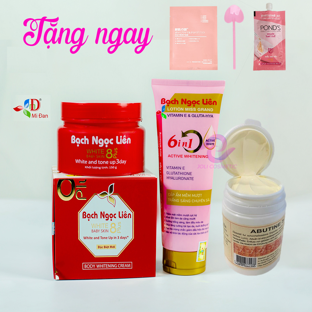 Kem Body Bạch Ngọc Liên & Kích Trắng Abutine 3C3 - Vaseline