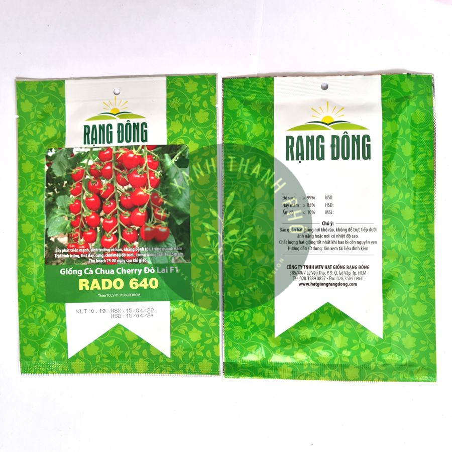 [GIAO HÀNG 2 GIỜ] Hạt giống Cà chua Cherry đỏ
