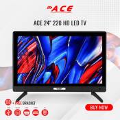 ACE SL-24" TV-3.5A Ultra Slim LED-220 HD TV with Bracket