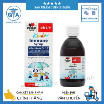 Siro Kinder Immune Syrup Nhập Khẩu Đức tăng cường sức đề kháng phòng ngừa ốm vặt cho bé (Chai 250ml)