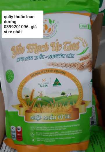 Yến mạch úc tươi giảm cân đức toàn date mới