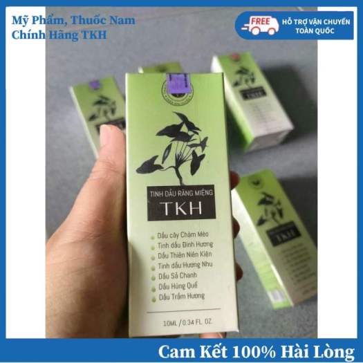 Tinh Dầu Răng Miệng TKH - Ngừa Sâu Răng Viêm Họng Ho Hiệu Quả