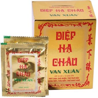 Trà Diệp Hạ Châu Vạn Xuân (Hộp 20 gói x 10 gam cốm)