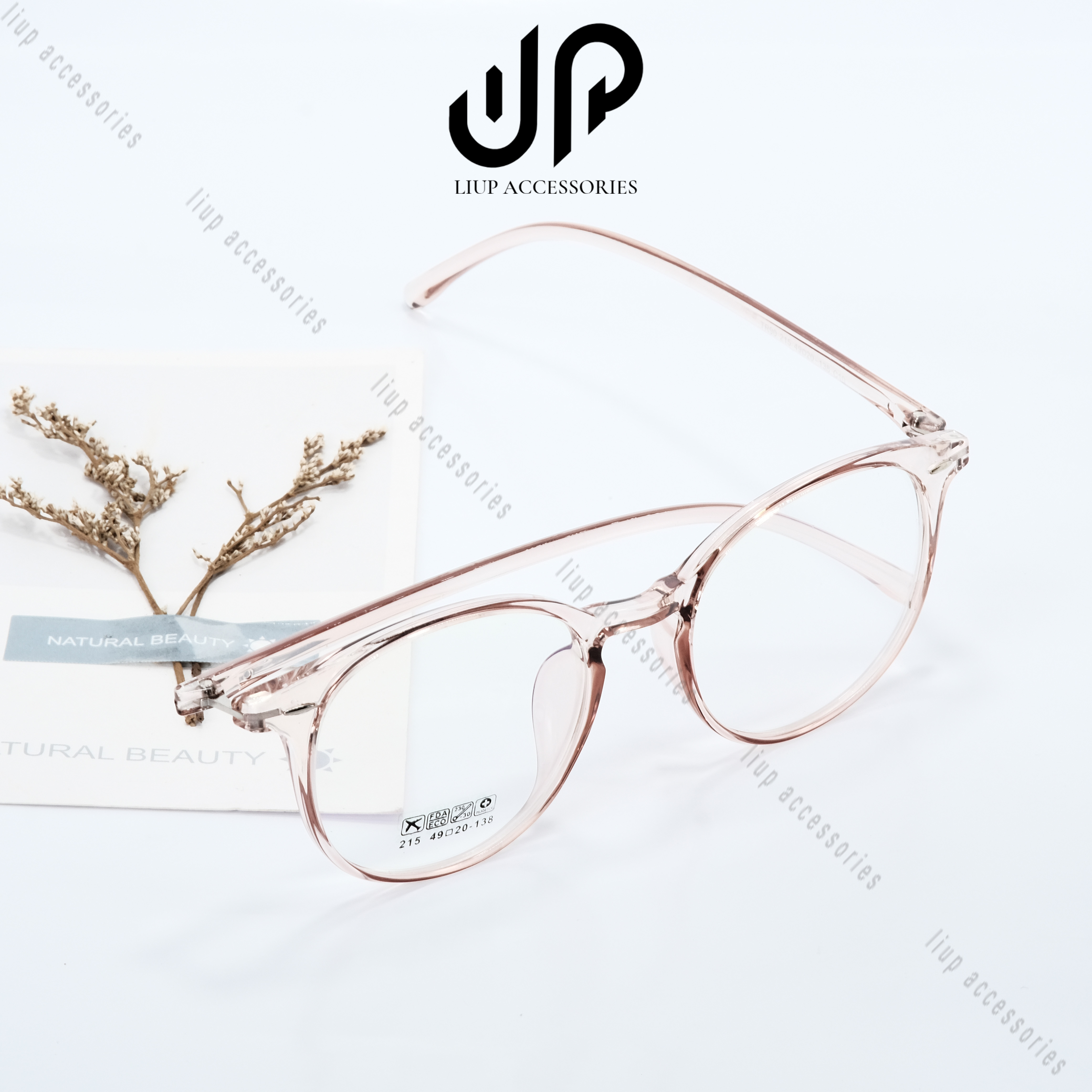 Gọng kính cận nam nữ tròn 215 mắt kính gọng vuông unisex có độ kính Hàn Quốc gọng mắt trong suốt giả cận kính thời trang, kính kèm tròng 0 độ nhận cắt kính cận kèm quà