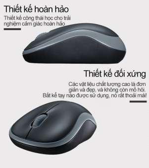 Chuột không dây Logitech M186 Kèm Pin AA