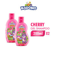 [Paket isi 2] KODOMO Shampoo GEL CHERRY Botol 200ML