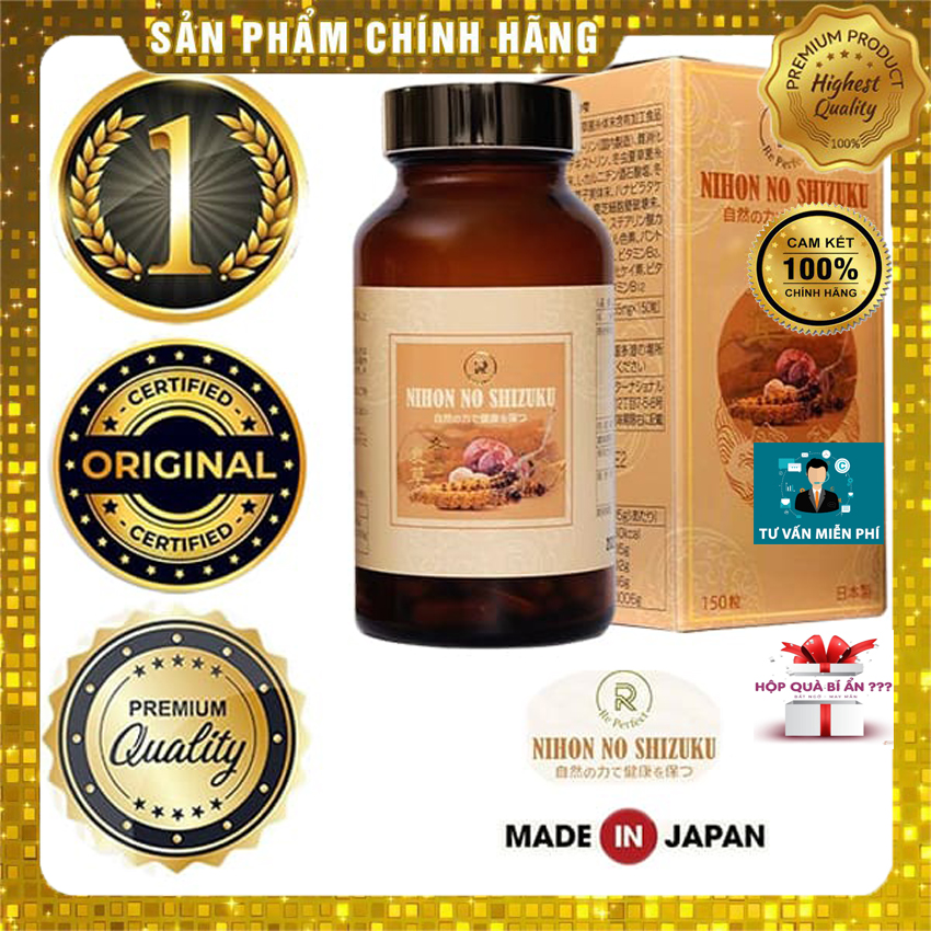 Đông trùng Hạ thảo Nihon No Shizuku cao cấp Nhật Bản giúp nâng cao hệ miễn dịch phòng Covid và cải thiện sức khỏe, tăng cường trí nhớ hậu Covid