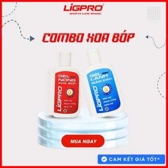 Gel nóng - lạnh LIGPRO 100ml xoa bóp khớp Dầu xoa bóp thảo dược thiên nhiên