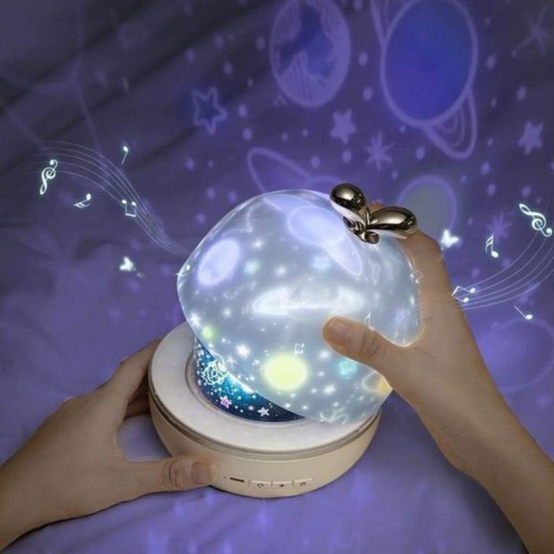Đèn Chiếu Sao Đèn Chiếu Trần Ngàn Sao Lãng Mạn Mơ Mộng Đèn Ngủ Ánh Sao Cổ Tích Đại Dương Tự Động Xoay Cho Bé Yêu 74 đánh giá