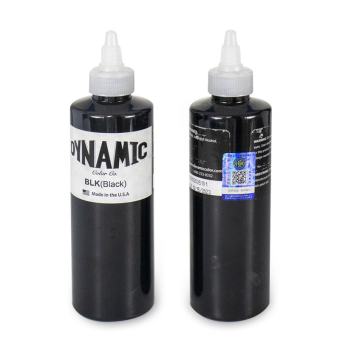 Mực xăm Dynamic Tattoo ink   Black BLK 240ml -Hàng chính hãng USA.