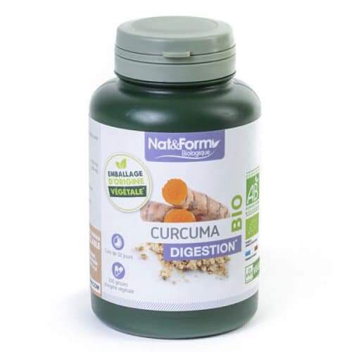 Tinh nghệ bio hữu cơ nguyên chất của nat &form nội địa pháp. mẫu mới nhất 2021