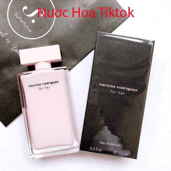 Nước hoa nữ cao cấp 𝗡𝗮𝗿𝘀𝗶𝗰𝗼 𝗥𝗼𝗱𝗿𝗶𝗴𝘂𝗲𝘇 𝗳𝗼𝗿 𝗛𝗲𝗿 hương thơm quyến rũ, nước hoa nar hồng nữ tính, nước hoa tiktok uy tín - đẳng cấp