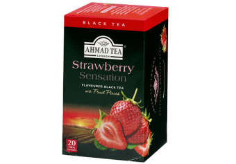 Trà "Dâu Anh Quốc " 40g/20 túi - Ahmad Strawberry Sensation 40g/20bags