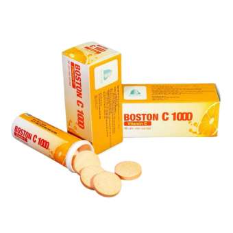 Boston C 1000Mg Tuýp 10 viên nén sủi