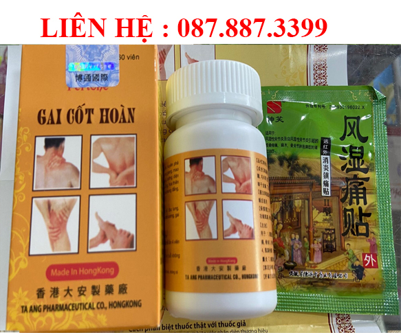 Gai cốt hoàn hongkong hàng loại 1 có chữ