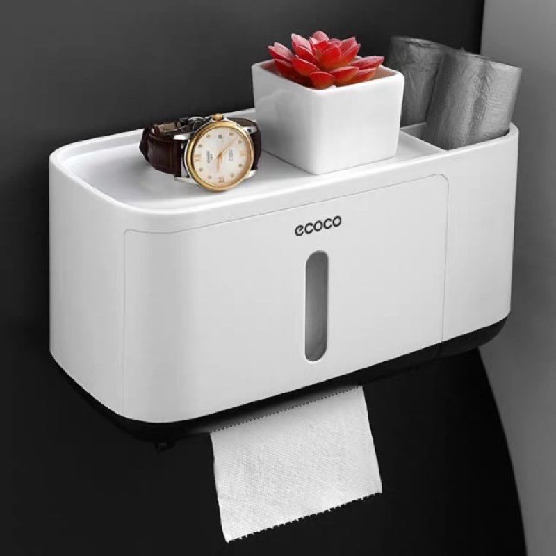 Hộp đựng giấy vệ sinh đa năng ECOCO