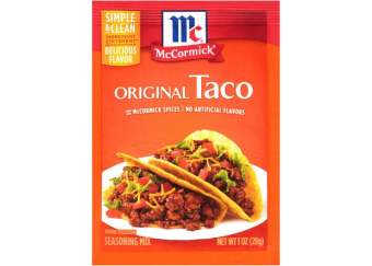 BỘT GIA VỊ McCormick Original Taco Seasoning Mix 28g (1oz)