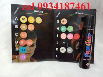 Keo xịt màu tạm thời - Cứng tóc Familiar